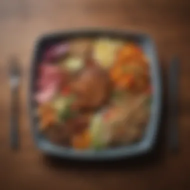 Diverse Meal Choices for Effective Weight Loss Colorful array of healthy meal options for weight loss