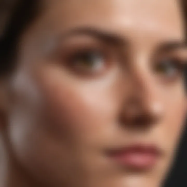 Visual representation of skin cancer risk factors