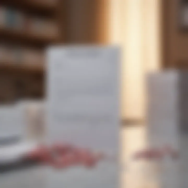 A visual representation of informed consent documents being reviewed, indicating the importance of transparency in drug trials.