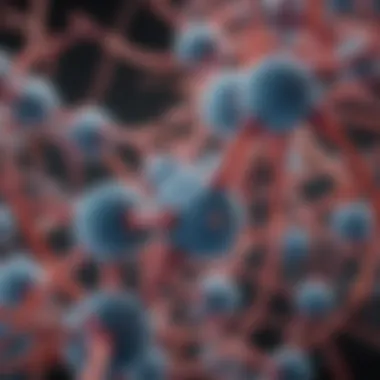 Intricate Structure of Antibodies Detailed structure of an antibody showcasing variable and constant regions