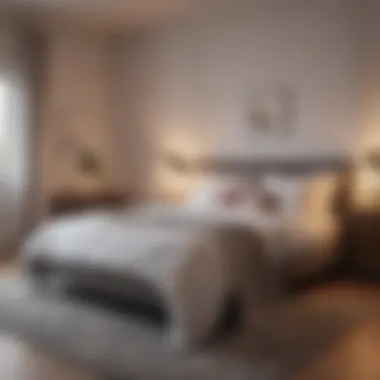 A serene bedroom environment promoting good sleep