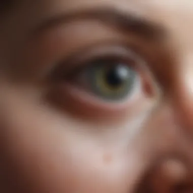 Autoimmune Disorders and Vision Complications Illustration of autoimmune disorders affecting eyesight