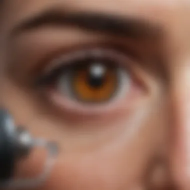 Hypertension's Influence on Ocular Condition Infographic showing hypertension effects on the eyes