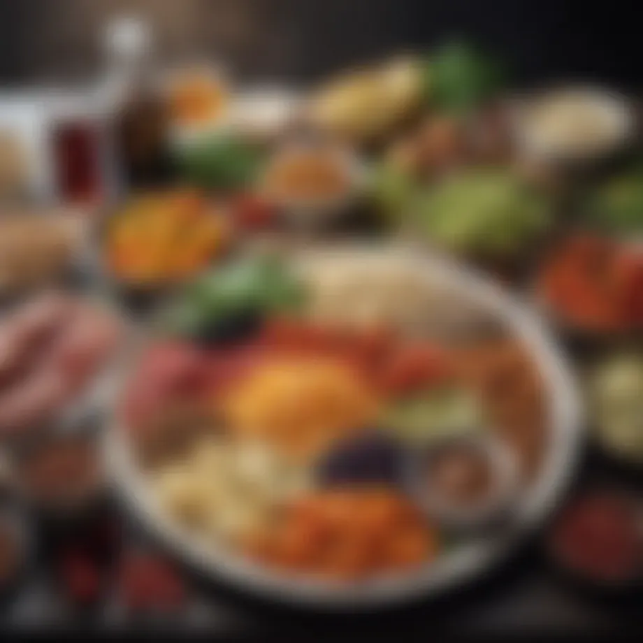 A vibrant array of Mediterranean foods highlighting their nutritional value