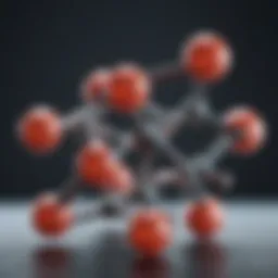 Biotin molecular structure illustrating its biochemical properties