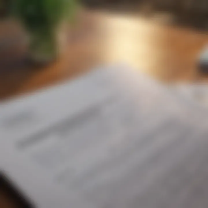 Close-up of legal documents related to environmental policies