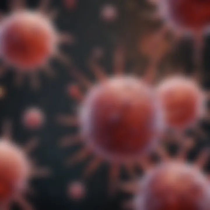 Visualization of pan immune cell markers in immunological research