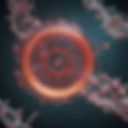 Illustration depicting the mechanism of siRNA action in gene silencing