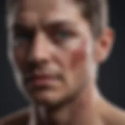 An intricate diagram illustrating the complexity of autoimmune symptoms