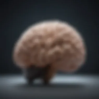 Slow Brain Function Analysis An illustration depicting slow brain function, emphasizing analytical thought processes.