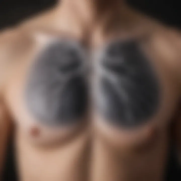 Visualization of potential limitations in chest X-ray imaging