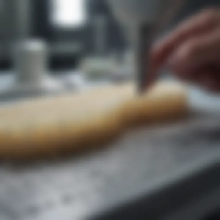 Manufacturing process of dental marking paper