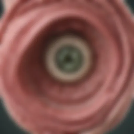 Illustration showing the anatomy of the gallbladder and bile ducts