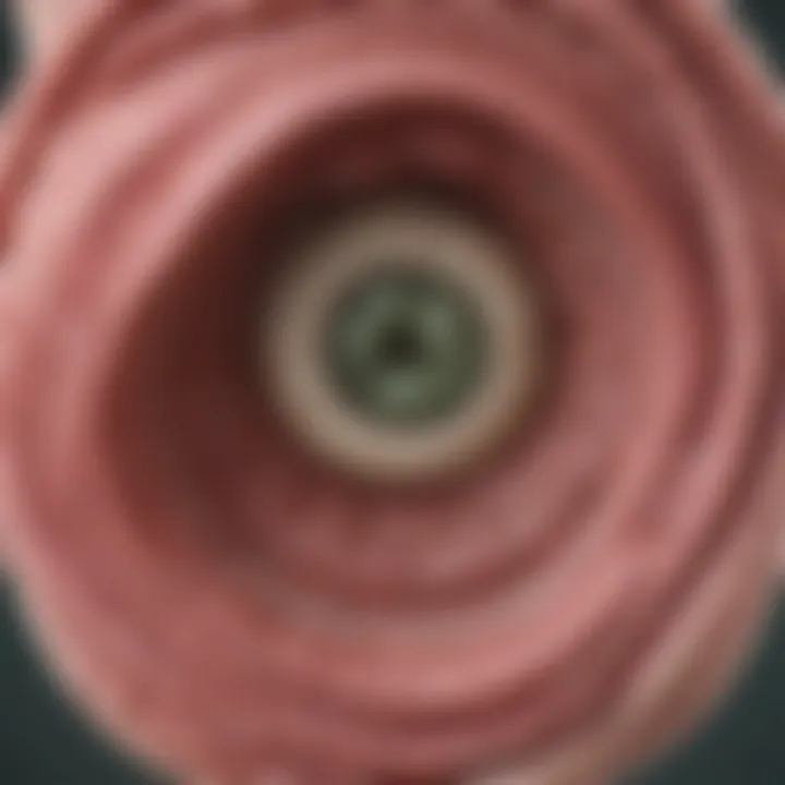 Illustration showing the anatomy of the gallbladder and bile ducts