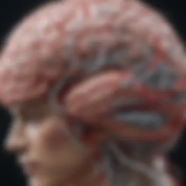 Mental Health and HIV: A Complex Interplay A brain with neural connections highlighted, representing mental health complexities.