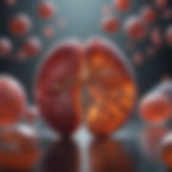 Visual representation of therapeutic strategies for managing kidney failure in cancer