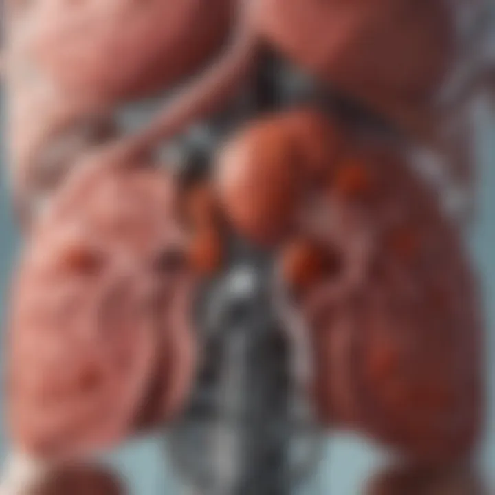 Infographic on the mechanisms of liver storage disorders