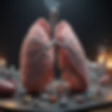 Management Strategies for Lung Exacerbations Chart outlining management strategies for lung exacerbations
