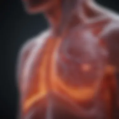 Diagram illustrating COPD progression