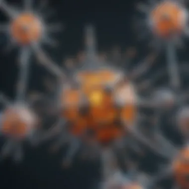 Molecular Mechanism of Pegylation Illustration of pegylation mechanism at a molecular level.