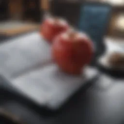 Visual representation of scanning documents using Apple phone.