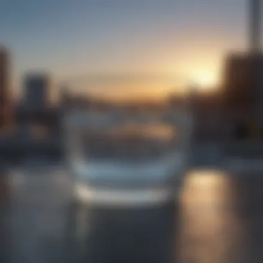 Water Absorption in Construction Materials Visualization of water absorption in materials used in construction.
