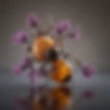 Chemical Structure of Essential Oils Illustration depicting the chemical structure of a common essential oil.